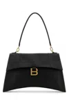 Balenciaga Top Handle Shoulder Bags With Gold-tone Hardware In Black
