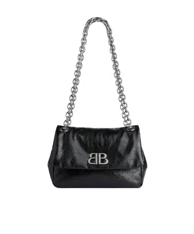 BALENCIAGA BALENCIAGA MONACO MINI SHOULDER BAG