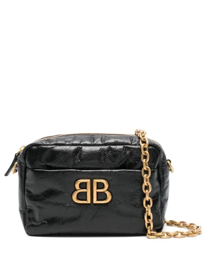 Balenciaga Xs Monaco Cross Body Bag In Black