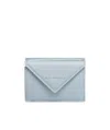 Balenciaga Mini Papier Wallet In Gray