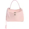 Balenciaga Mini Rodeo Leather Top Handle Bag In Pink