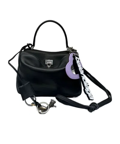 Balenciaga Mini Rodeo Shoulder Bag In Black