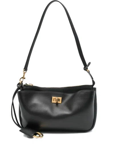 Pre-owned Balenciaga Mini Rodeo Sling Pochette Shoulder Bag In Black