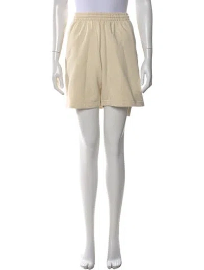 Pre-owned Balenciaga Mini Shorts In Neutral