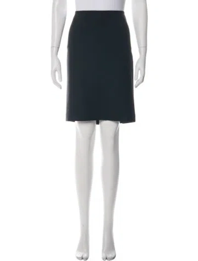 Pre-owned Balenciaga Mini Skirt In Green