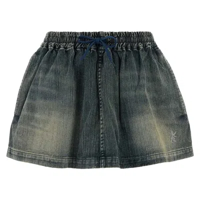 Pre-owned Balenciaga Mini Skirt 'light Blue' | Women's Size 38
