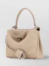 Balenciaga Women's Powder Leather Mini Rodeo Handbag In Neutral