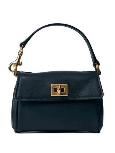 Balenciaga Mini Top Handle Twist-lock Bag In Black