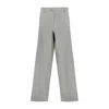 Balenciaga Men Minimal Cargo Pants In White