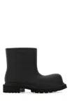 Balenciaga Woman Black Eva Steroid Ankle Boots In Black