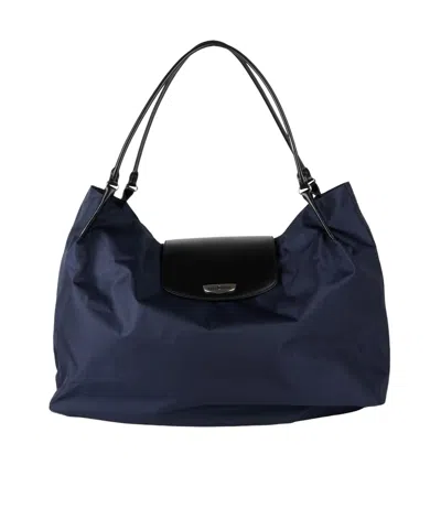 Balenciaga Minimalist Handbag In Blue