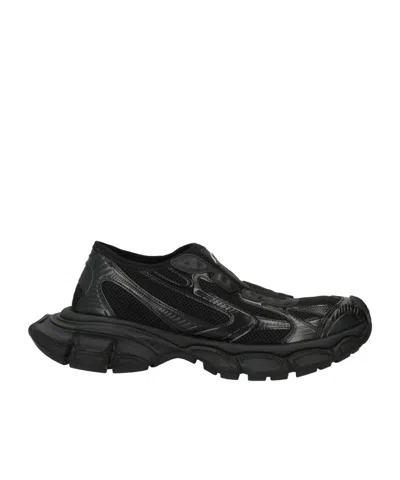 Balenciaga Minimalist Platform Sneakers In Black