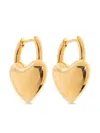Balenciaga Minnie Brass Earrings In ゴールドトーン