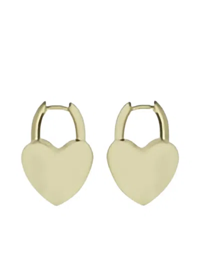Balenciaga Minnie Earrings In Green