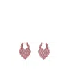 Balenciaga Minnie Earrings In Pink