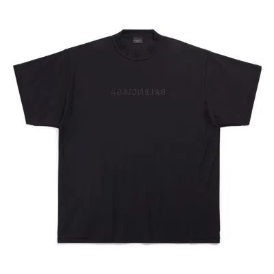 Balenciaga Mirror Cotton T-shirt 'black'