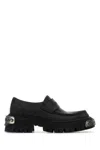 Balenciaga 50mm Tractor Leather Loafers