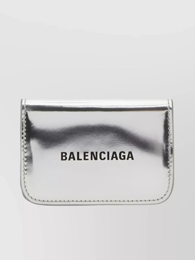 Balenciaga Modern Metallic Rectangular Wallet
