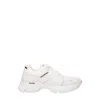Balenciaga Modern White Sneakers With Breathable Mesh Upper