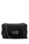 Balenciaga Leather Modu Shoulder Bag With Chain Strap