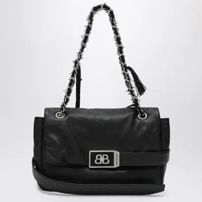 Balenciaga Modu Leather Crossbody Bag In Black