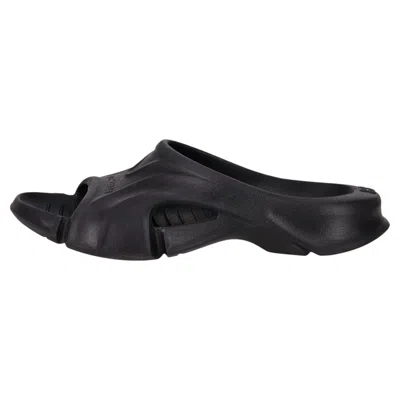Pre-owned Balenciaga Mold Rubber Slide Sandals In Black