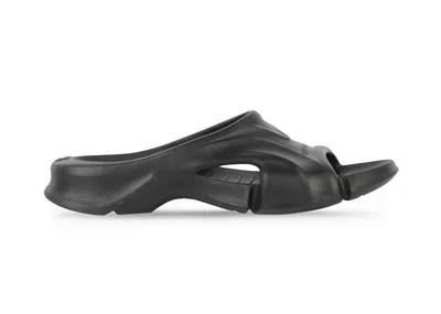 Pre-owned Balenciaga Mold Slide Sandal (women's) Sneakers In Black