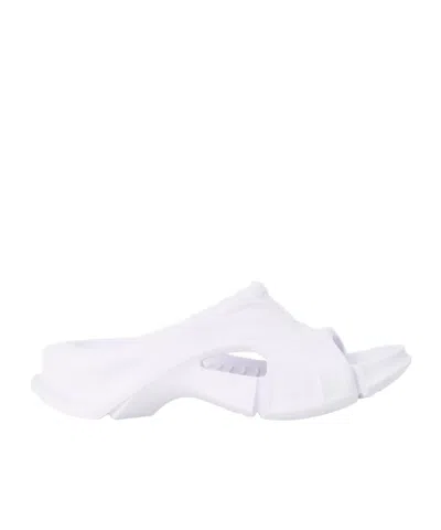 Balenciaga Mold Slippers In White