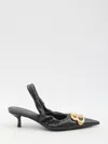 Balenciaga Monaco 50mm Slingback Pumps In Black
