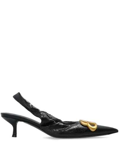 Balenciaga Monaco Black Slingback