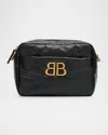 Balenciaga Black Monaco Xs Camera Bag In Black