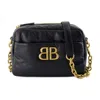 Balenciaga Black Monaco Xs Camera Bag In Black