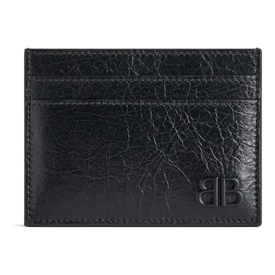 Balenciaga Monaco Card Holder 'black' In Brown