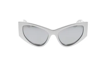Balenciaga Monaco Cat-eye Frame Tinted Sunglasses In 002