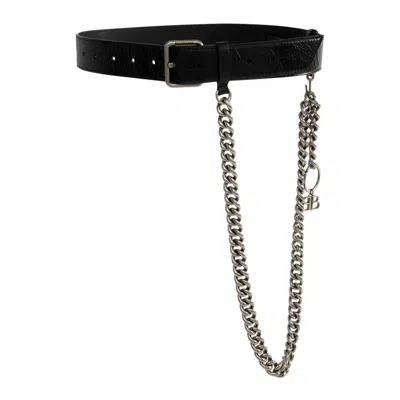 Pre-owned Balenciaga Monaco Chain Belt 'black' | Men's Size 85