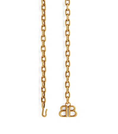 Balenciaga Monaco Chain Belt In Gold