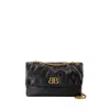 Balenciaga Shoulder Bags With Chain-link Strap And Metallic Hardware In Black
