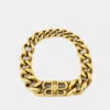 Balenciaga Monaco Gourmt Bracelet -  - Brass - Gold In Gold