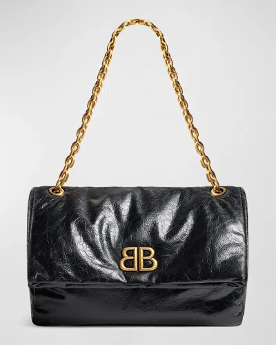 BALENCIAGA MONACO MEDIUM CHAIN BAG