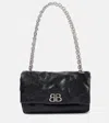 Balenciaga Monaco Medium Chain Bag In Black