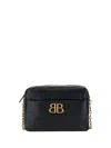 Balenciaga Black Monaco Camera Bag Xs Crossbody Bag In Black