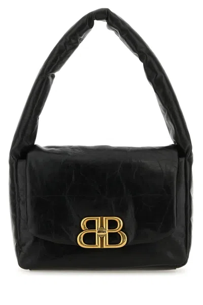 Balenciaga Monaco Sling Bag S-tu Nd  Female In Black