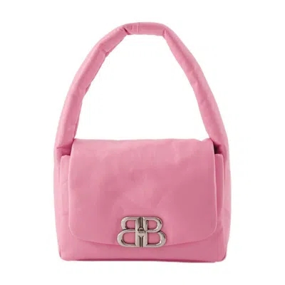 Balenciaga Monaco Sling S Shoulder Bag In Pink