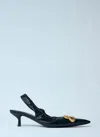 Balenciaga Monaco 50mm Slingback Pumps In Black