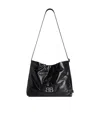 Balenciaga Monaco Small East-west Hobo Bag In Black