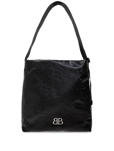 Balenciaga Monaco Tote Bag In Black