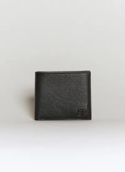 Balenciaga Monaco Wallet In Black