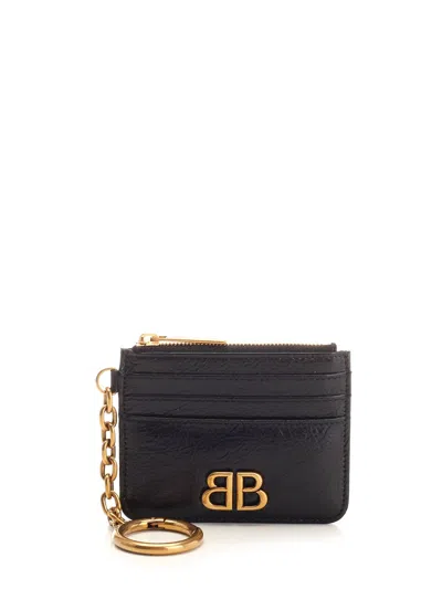 Balenciaga Monaco Wallets Black