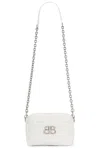 Balenciaga Monaco Camera Xs Shoulder Bag In White