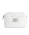 Balenciaga Monaco Camera Xs Shoulder Bag In White